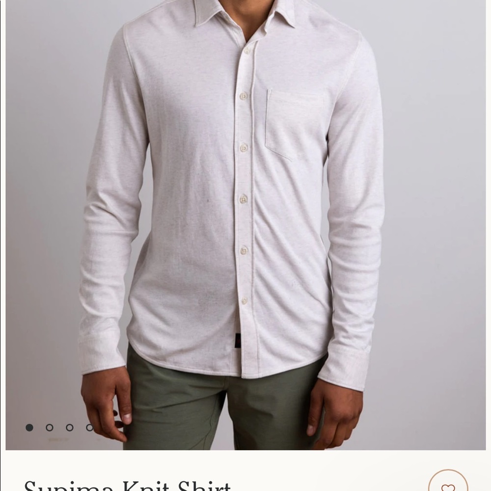 Faherty Men’s Supima Knit Shirt